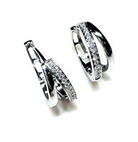 Ohrringe Giorgio Visconti Dame Classici in Weißgold Diamante 51251932